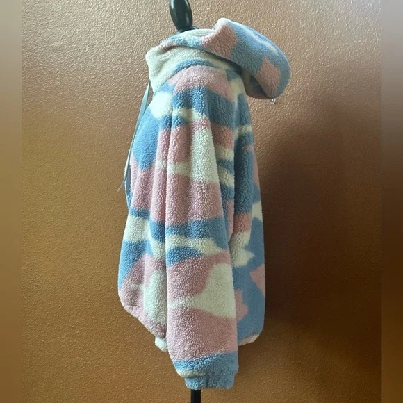 Ugg All Gender Pride Sherpa Hooded Jacket Size Small Excellent Condition! - Picture 5 of 10